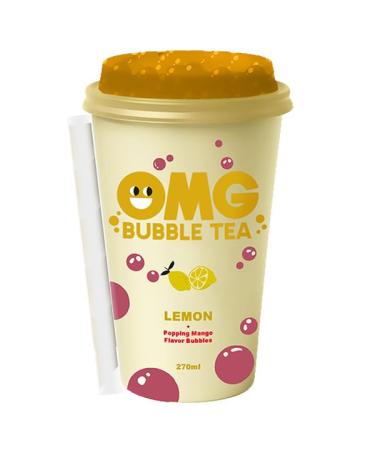 BUBBLE TEA LEMON/MANGO 270ML Delicious Tasty And Twisty Treat Share With Family And Friends (3)