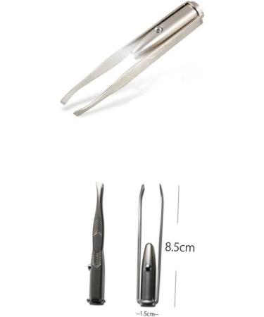 minkissy LED Eyebrow Tweezer Eyebrow Hair Removal Tweezer LED Light Eyelash Tweezer - Buy Online on SooperMarket.com