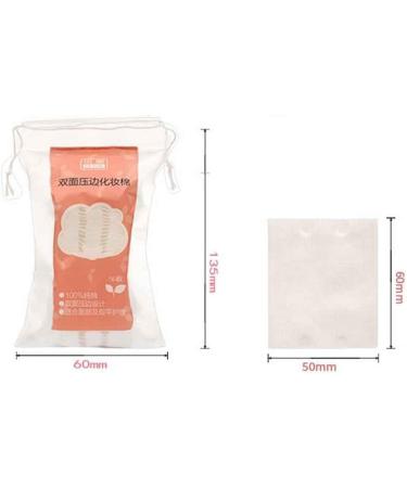 50 pcs Double-Sided Pressed Cotton Pads Makeup Nail Polish Wipes Hydroic Compress Cotton Puff Durable - Buy Online on SooperMarket.com
