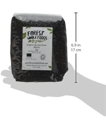 Forest Whole Foods Organic - Organic Black Quinoa (1kg) - Buy Online on SooperMarket.com