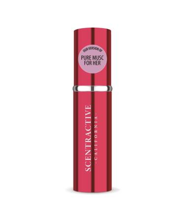CA Perfume Impression of Pure Musk For Women Replica Version Fragrance Dupes Concentrated Long Lasting Eau de Parfum Spray Refillable Atomizer Bottle 0.17 Fl Oz/5ml-X1 NARCISO R. PURE MUSC IMPRESSION 0.17 Fl Oz (Pack of 1)