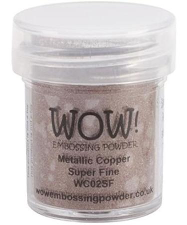 Wow! Metallic Embossing Powder Bundle - Gold, Silver, Platinum, Copper - 15ml (Set of 4) - Buy Online on SooperMarket.com