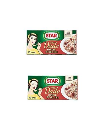 2X Star dadi Porcini Mushroom Stock Cubes 100 g