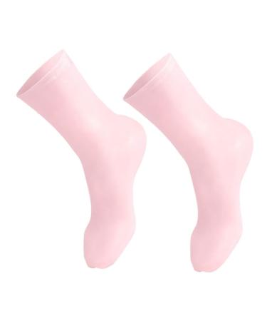 PLAFOPE 1 Pair Moisturizing Socks Beach Socks Foot Protection Covers Foot Protective Socks Elastic Long Socks Moisturizing Long Socks Moisturizing Feet Socks Moisturizing Foot Socks 20x10cm