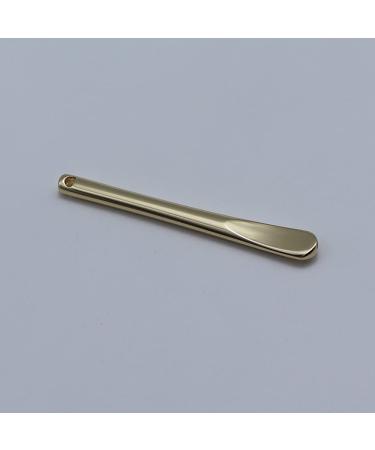 3-Piece Zinc Alloy Makeup Spatula Set - Eye Cream Spoons & Mini Cosmetic Skincare Tools - Gold Silver & Rose Gold - Buy Online on SooperMarket.com