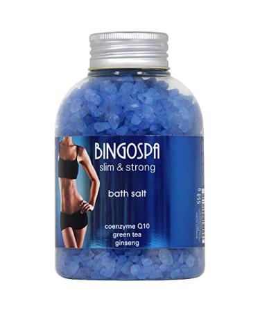 BINGOSPA slim&strong anti-aging bath salt with Q10 for skin moisture skin regeneration skin renewal - 650g