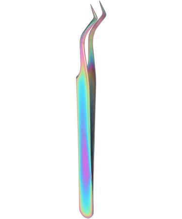 Professional Stainless Steel Eyelash Extension Tweezers for DIY Nail Art - Precision Tools for Eyelash Transplant - Buy Online on SooperMarket.com