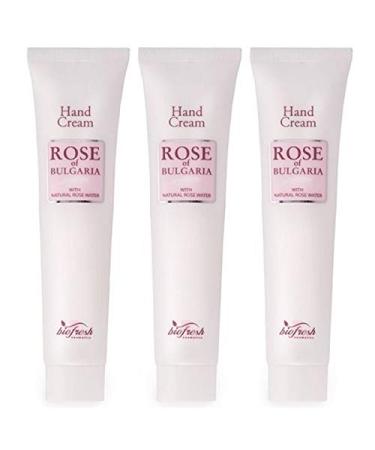 Rose of Bulgaria Biofresh Cosmetics Hand Cream 3 x 75 ml