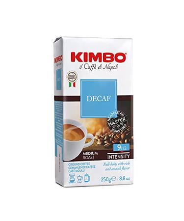 Kimbo DECAFFEINATO Ground Coffee - (4 x 250g)