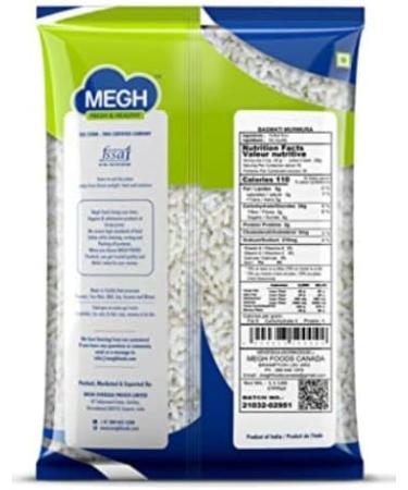 MEGH FOODS Basmati Mamra (Puffed Rice) 1.1lb 500 Gram - Buy Online on SooperMarket.com