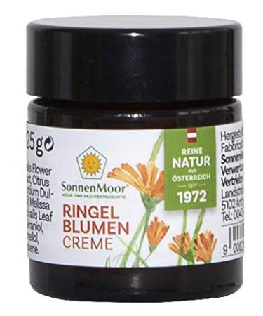 Calendula ointment 25 g - natural cosmetic ointment for the care of chapped lips - in a glass jar 25 g (1 pack)