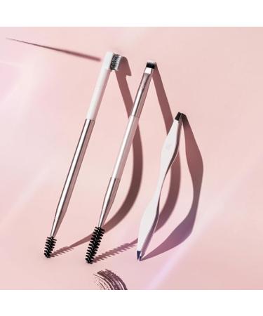 Real Techniques Brow Shaping Set - Spoolie, Brow Brushes & Tweezers - 3 Piece Set for Styling & Shaping Eyebrows - Buy Online on SooperMarket.com