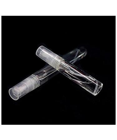 20Pcs Portable Clear 5ml Glass Atomizer Spray Bottles - Refillable Travel Perfume Containers | Must-Have Makeup Tool - Buy Online on SooperMarket.com