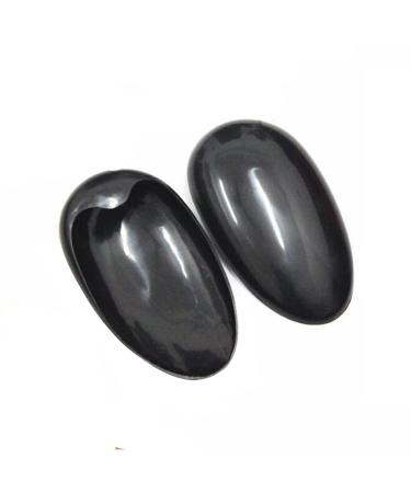 10Pairs Plastic Ear Protector Hairdressing Dye Coloring Ear Cover Bathing Shower Caps Waterproof Ear Prtotector for Hair Salon Home DIY Hair Coloring
