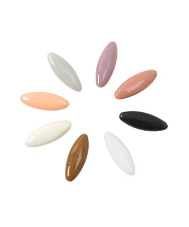 LMVERNA Scarf Safety Pins with Box 8 Pcs of Multicolor Hijab Clip (Colorful)