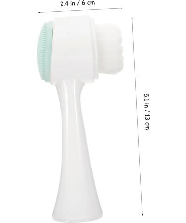 FOMIYES 1pc Manual Facial Brush Face Cleaning Brush Facial Brush Skin Cleansing Facial Cleaning Pores Green medium - Buy Online on SooperMarket.com