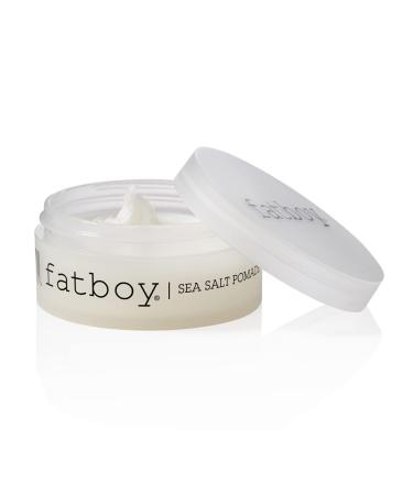 Fatboy Hair Sea Salt Pomade, Lightweight Hold for Texturizing Hair, Beach Wave Finish, All Hair Types, 2.6 Oz