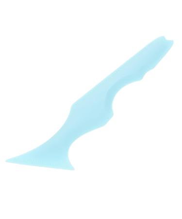 Baluue Eyeliner Stencil Silicone Wing Eyeliner Stencil Reusable Makeup Tool for Eyelash Shield/Lip Line/Eyebrow (Blue)