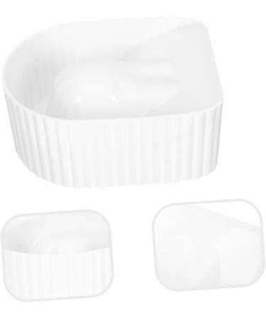 PLAFOPE Manicure Hand Soak Bowl Nail Soaking Bowl Nail Color Removing Bowl Manicure Bowl for Hand Nail Salon Supplies Nail Art Remover Bowl Manicure Wash Bowls Nail Soak off Bowl - Buy Online on SooperMarket.com