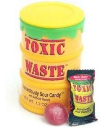 Toxic Waste Drums Sour Candy 12 Pack - Buy Online on SooperMarket.com