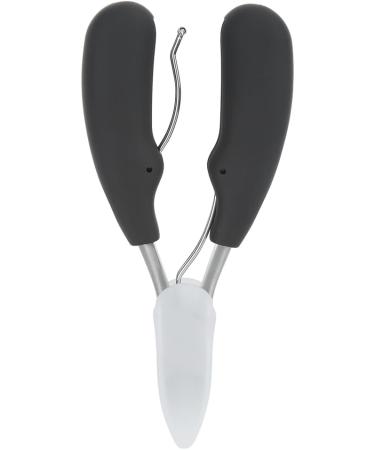 Professional Pointed Head Stainless Steel Nail Scissors for Thick and ingrown Surgical Grade toenail Clippers forParonychia Hard Nails for Men and Women Elderly with Easy Grip Rubber Handle - Buy Online on SooperMarket.com