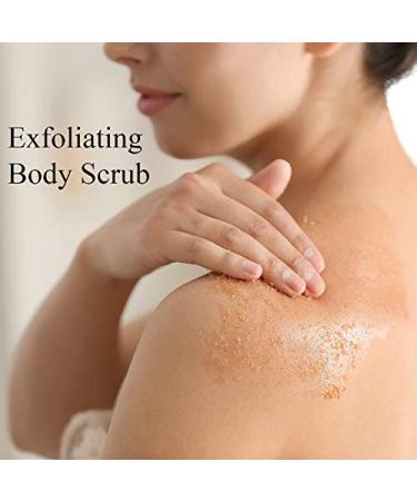 LAB Foot & Body Sugar Scrub - Deep Exfoliating & Moisturizing for Ultra Hydration | Orange (20oz) | International Shipping Available - Buy Online on SooperMarket.com