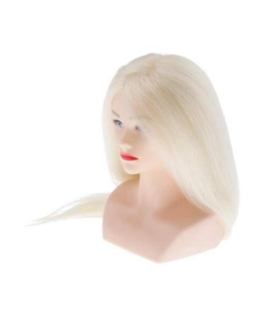 Human Hair Braiding Display Doll with Jewelry - Perfect Toy Model for Kids | Beige - Buy Online on SooperMarket.com