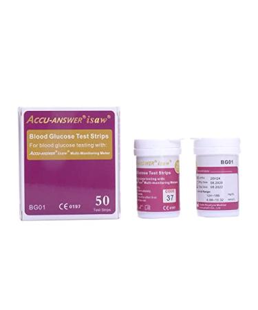 Accu-Answer isaw Blood Glucose Test Strip(2X25pcs)