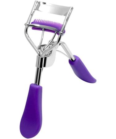 Eyelash Curler Lash Curler with Built in Comb Eye Lash Clip Cosmetic Makeup Curling Tool for Women Purple - Buy Online on SooperMarket.com