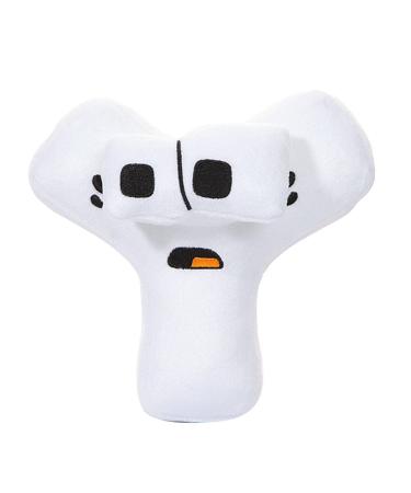 Alphabet Lore Plush Animal Toys Cartoon Cute Funny Educational Letter Stuffed Doll Development for Gift Giving Fans for Kids and Adults Christmas Stocking Stuffers Birthday Supplies for Boys Girls (Y)