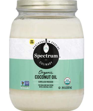 Spectrum Naturals Organic Refined Coconut Oil, 29 Ounce