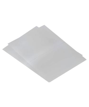 PATIKIL 7.9" Polarized Film Sheets 2 Pack Adhesive Polarizer Linear Polarizing Filter for Screen Photography Lighting 163.9mmx124.2mm 0 Degree
