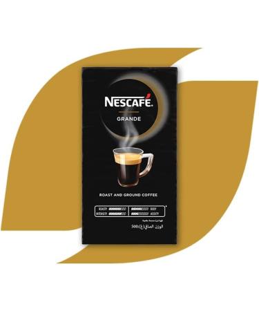 NESCAF Grande Roast and Ground Filter Coffee 500g | Round-Bodied Arabica and Robusta blend - Buy Online on SooperMarket.com