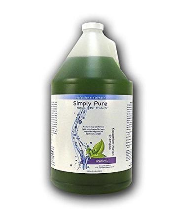 Simply Pure Pet Tearless Cucumber Melon Shampoo - Concentrate - Gal. - 128oz