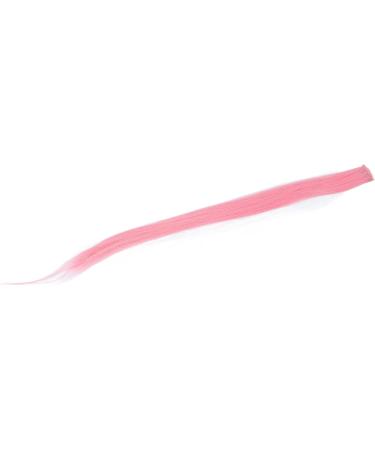 Colorful Lop Ears Wig Colorful Straight Hair Extensions Girls Daily Prom Hairpin (Light Pink) - Buy Online on SooperMarket.com