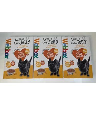 Webbox Lick-e-Lix Jelly with Chicken and Sweet Potato (Pack of 3)