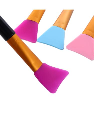 Vctitil 7 Pieces Silicone Mixing Brush Set for Liquid Foundation & Skin Care - Multi-Function Makeup Tools (Multicolor) - Ship Internationally - Buy Online on SooperMarket.com