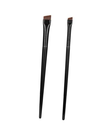 Hemoton 3 Sets Eyeliner Brush Makeup Brush Makeup Supplies Beauty Cosmetic Tool Angled Eyeliner Brush Eye Makeup Tool Brow Brush Kit Ultra Fine Eyeliner Brush Cosmetic Brush Eyebrow Brush