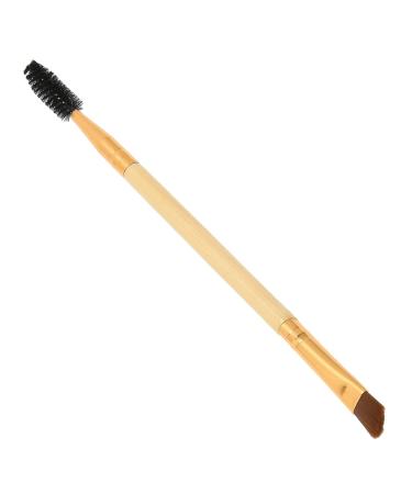 Buy 6.4in Double Ended Eyebrow/Eyelash Brush - Angled Brow Makeup Brush for Perfect Eyebrows | Worldwide Shipping - Buy Online on SooperMarket.com