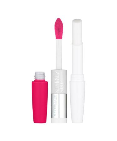 Maybelline New York lipstick Super Stay 24h Super Impact liquid and long -lasting No. 183 Pink Goes On 5G No. 183 Pink Goes on 5 G (1 SPACK)