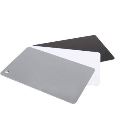 Grey Card White Balance 18% Exposure Calibration Card for DSLR/SLR Cameras - 3.35 x 2.2 inches - Buy Online on SooperMarket.com