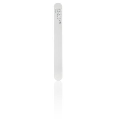 LEIGHTON DENNY Duo File Twin Pack Emery Nail Files Off-white 2 Count (Pack of 1)