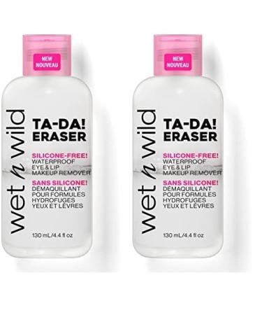 wet n wild Ta-Da! Eraser Silicone-Free Waterproof Eye And Lip Makeup Remover (Pack of 2)