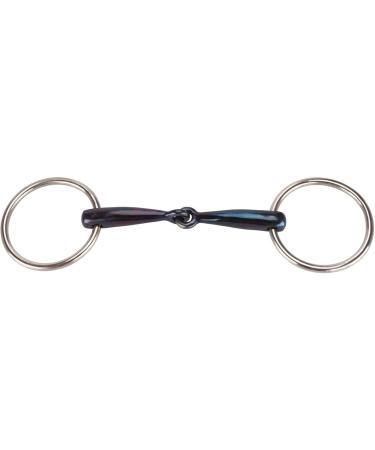 Equinate Water Bridle Sweet Iron 14mm - Anatomically Shaped Friendly Bit for Horses | 13.5cm - Promotes Saliva & Chewing Activity - Buy Online on SooperMarket.com