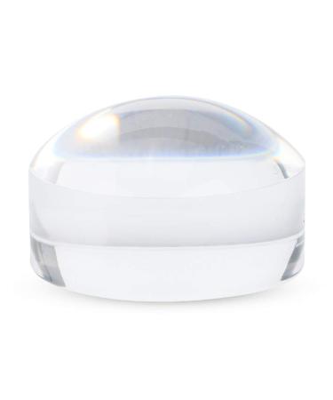 8 X Optical Magnifier Multifunction Beautiful Appearance Magnifier Desk Reading Loupe Optical Magnifier Magnifying Glass Dome for School Experiment