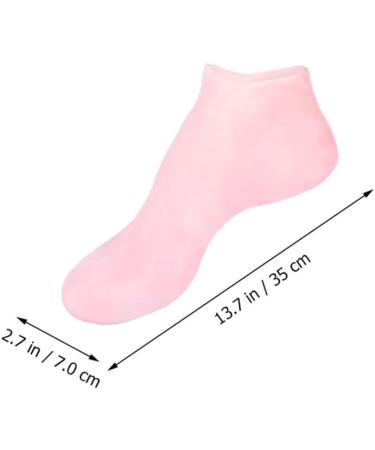 minkissy 1 Set Hydrating Sock Gloves Foot Care Socks Gloves Boat Socks Moisturizing Socks and Gloves Silicone Heel Cover Remover Socks Cuticles Socks Gloves Beauty Hand Sebs Spa Soft - Buy Online on SooperMarket.com