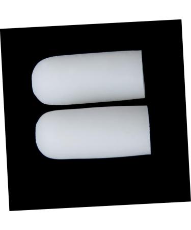 White Gel Toe Protectors - Pair of Eversion Shoe Caps for Blisters & Foot Protection - Buy Online on SooperMarket.com