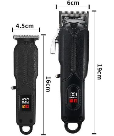 Buy Electric Charging Pusher Scissors - 19cm Digital Display Home Barber Tool - International Shipping Available - Buy Online on SooperMarket.com