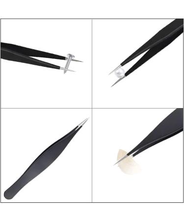 Stainless Steel Pointed Tweezers for Ingrown Hair & Eyebrow Removal - Multifunctional Tool for Facial Hair Removal - Buy Online on SooperMarket.com