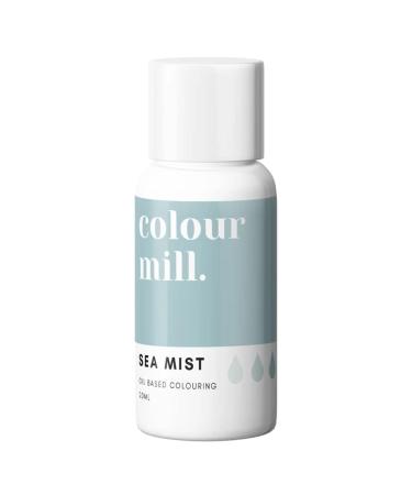 Colour Mill COLOUR MILL Oil Based Food Colouring 20ml Colours all Icings Chocolate Dough and more (Sea Mist)